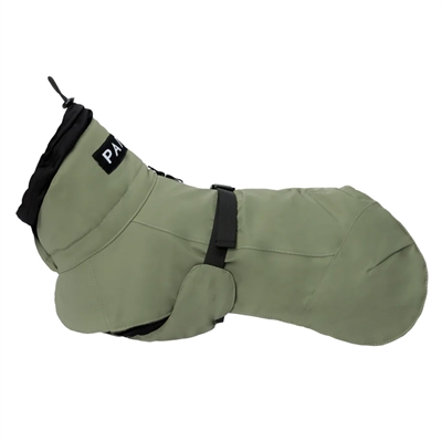 Paikka Visibility Refleks Vinterjakke med Uld Til Hunden i Grøn